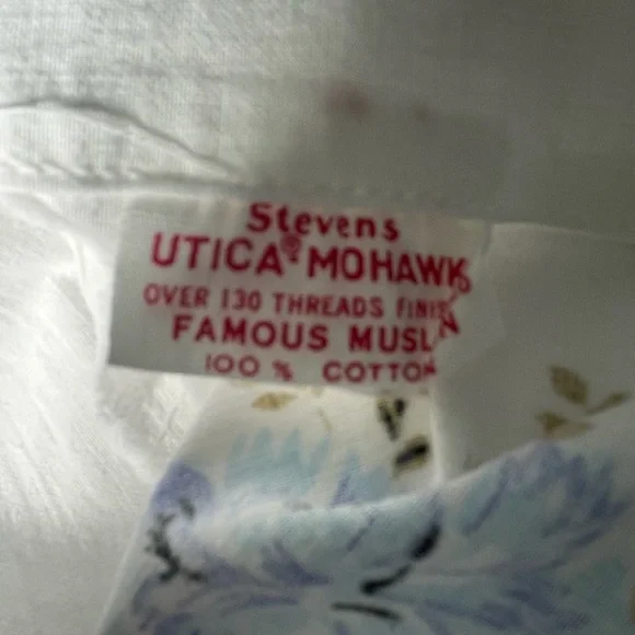 Vintage Stevens 100% Cotton Floral Pillowcases (Never used) - Picture 7 of 14